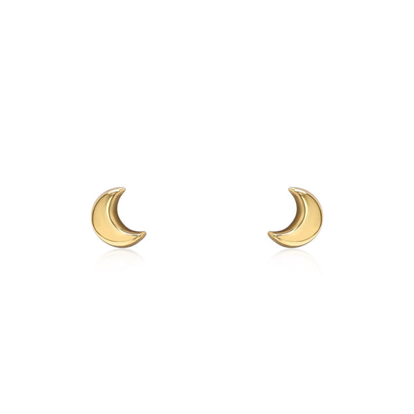 Girls half moon earrings - Brilat