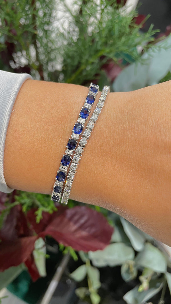 Classic Sapphire Bracelet - Brilat