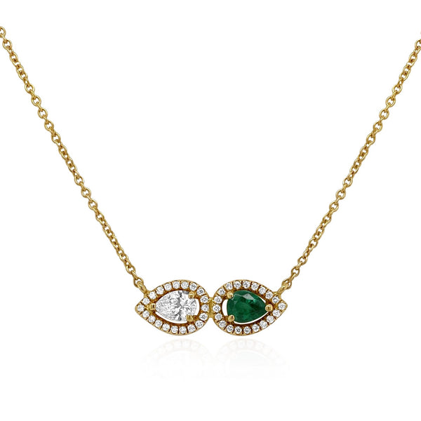 Emerald Signal Necklace - Brilat