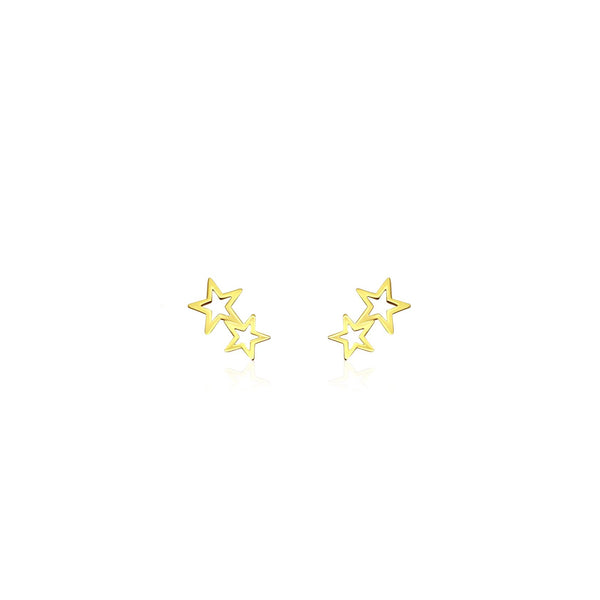 girls star climber earrings - Brilat